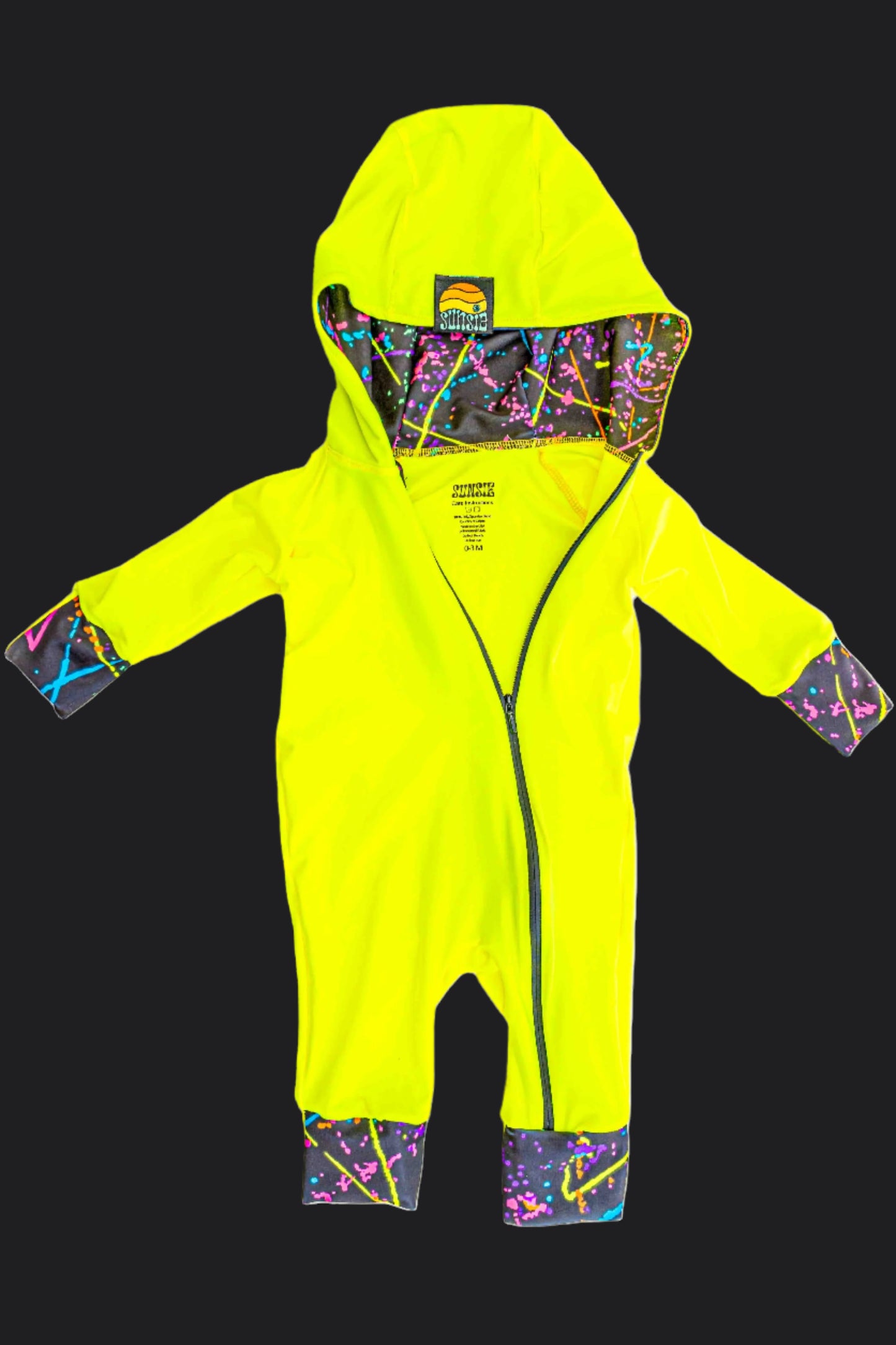Front with Zip Yellow OG Sunsie