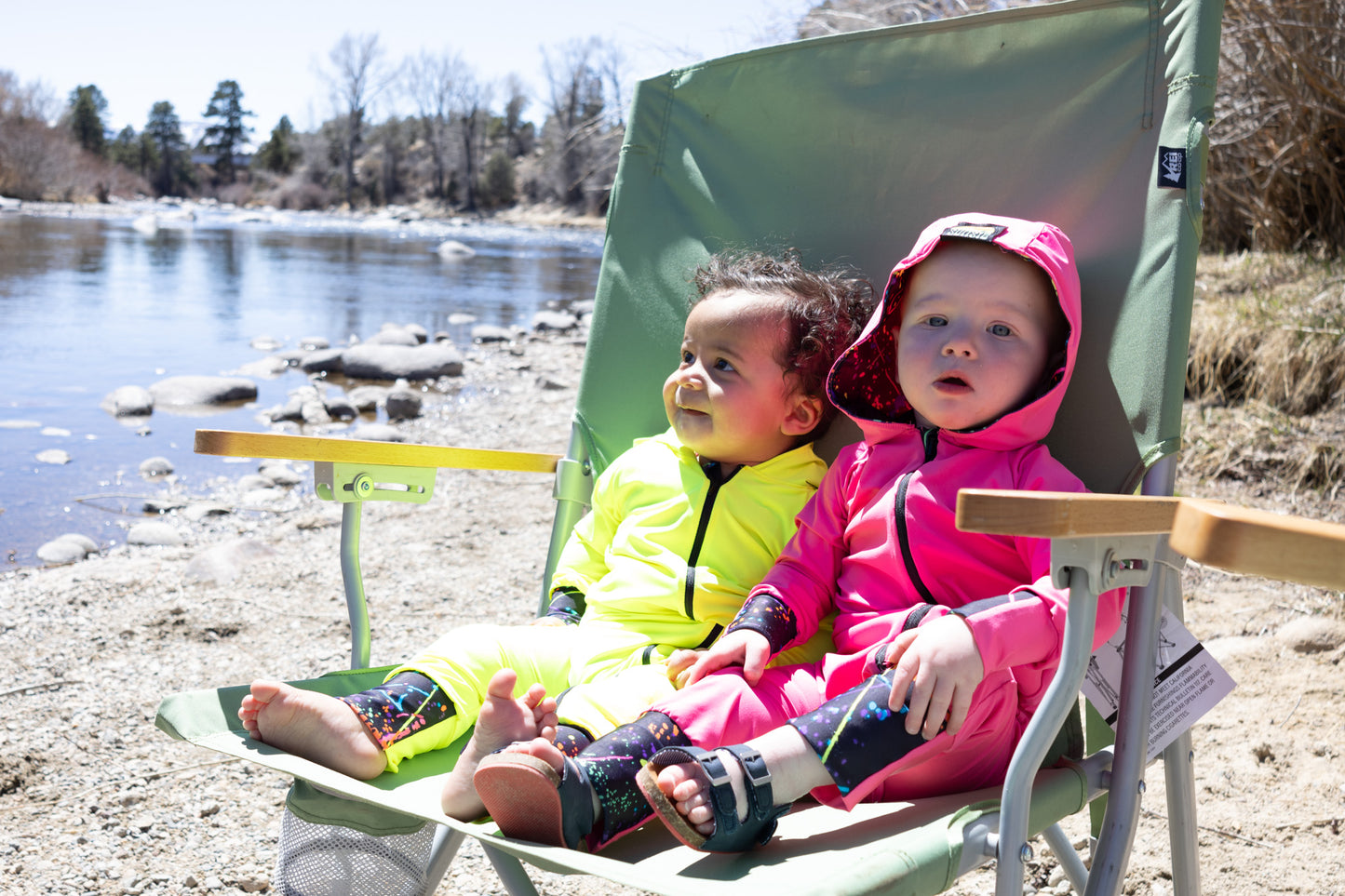 The OG Sunsie: Full UPF 50+ Coverage in Neon Yellow