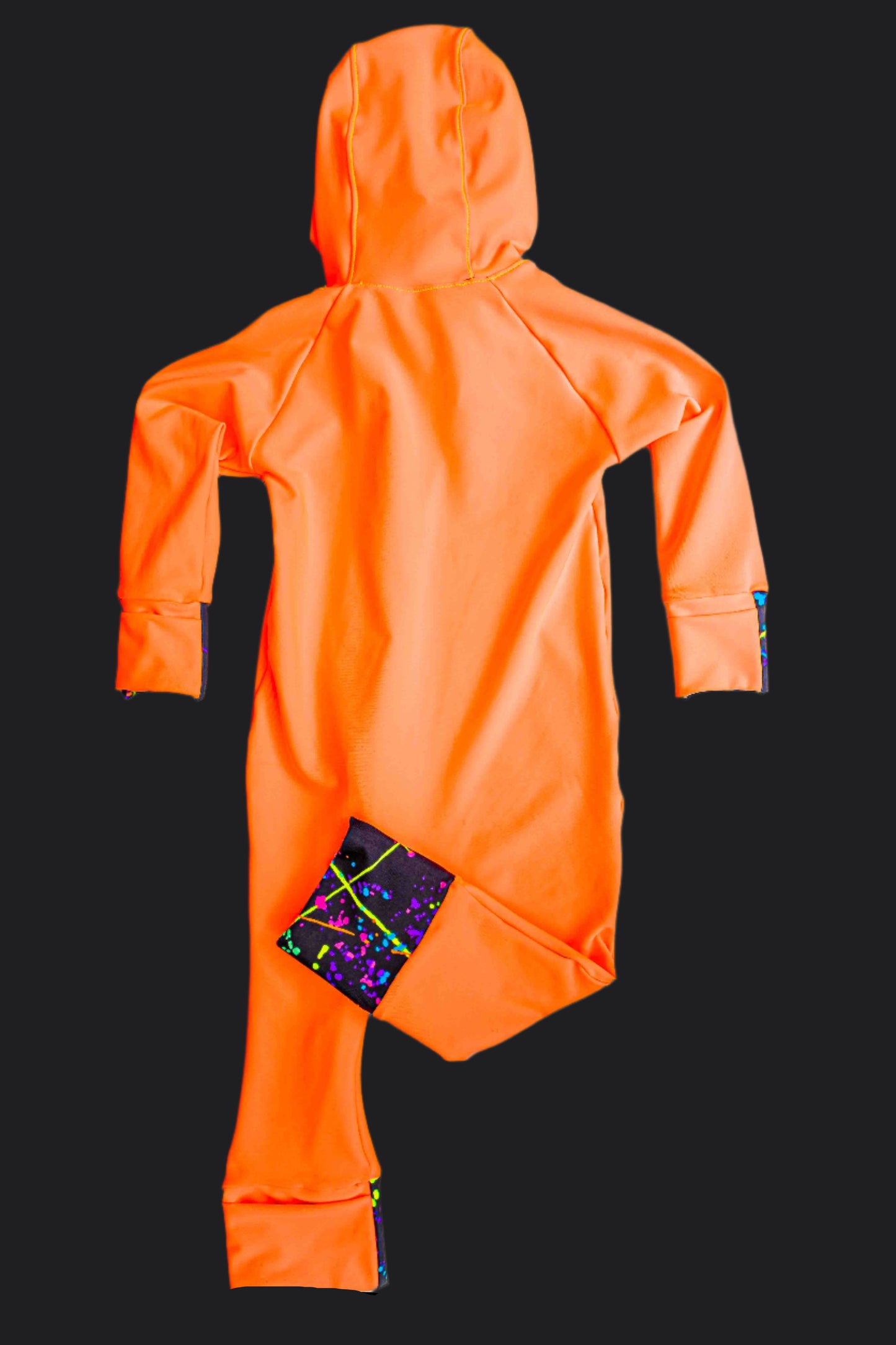OG Sunsuit Coral Back with leg flip