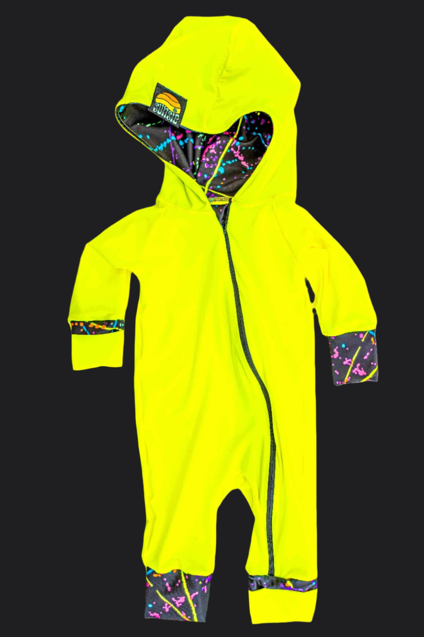 Yellow Front OG Sunsuit with Cuff