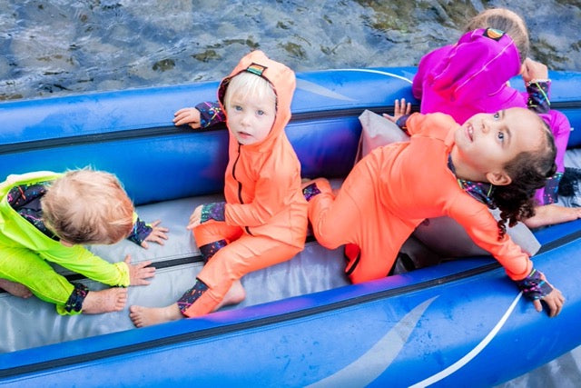 The OG Sunsie: Full UPF 50+ Coverage in Neon Coral