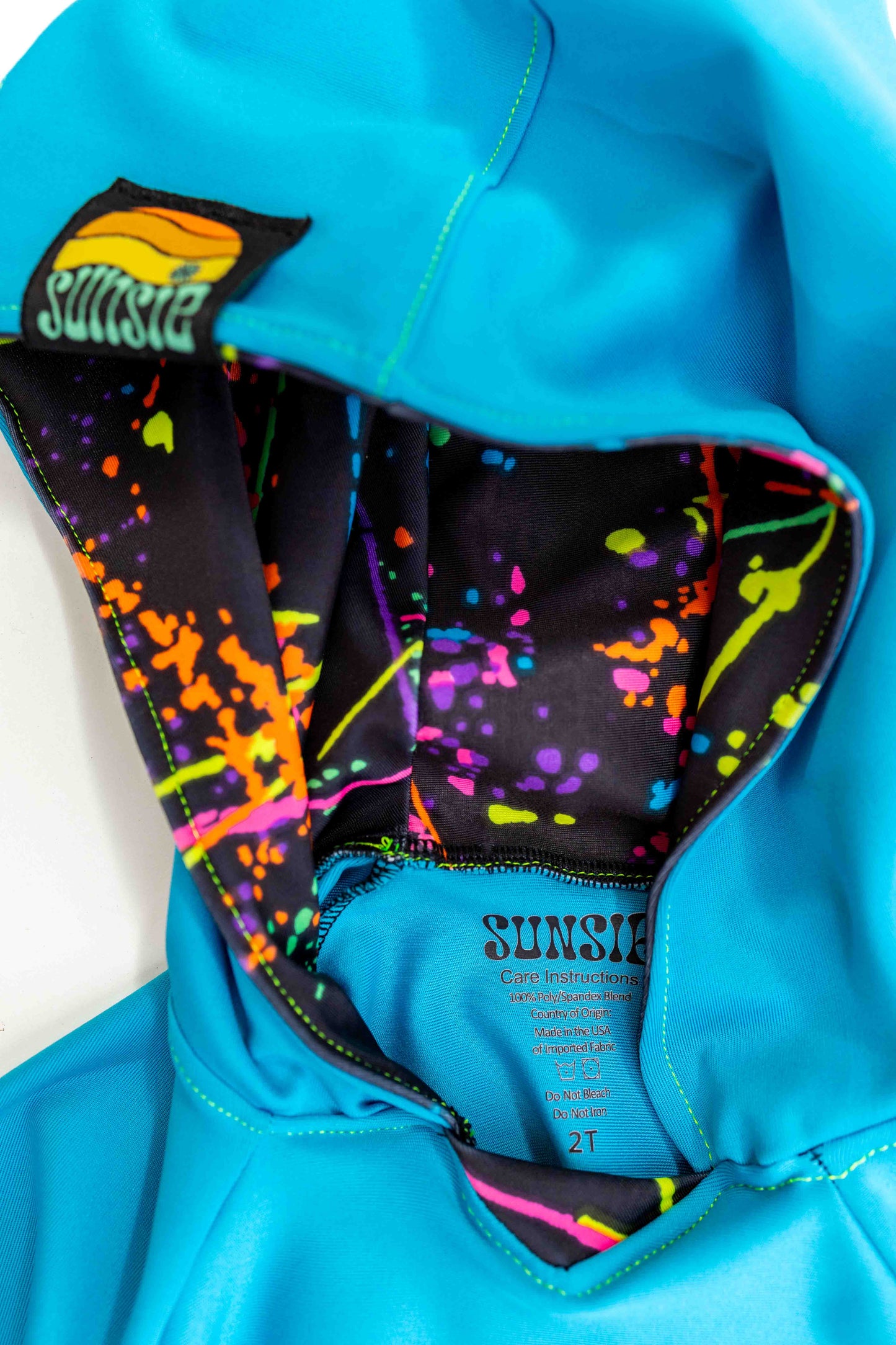 The OG Sunsie: Full UPF 50+ Coverage in Turquoise